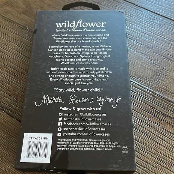 NWT iPhone 11 Pro Max case - Wildflower limited edition pink case - Picture 4 of 6